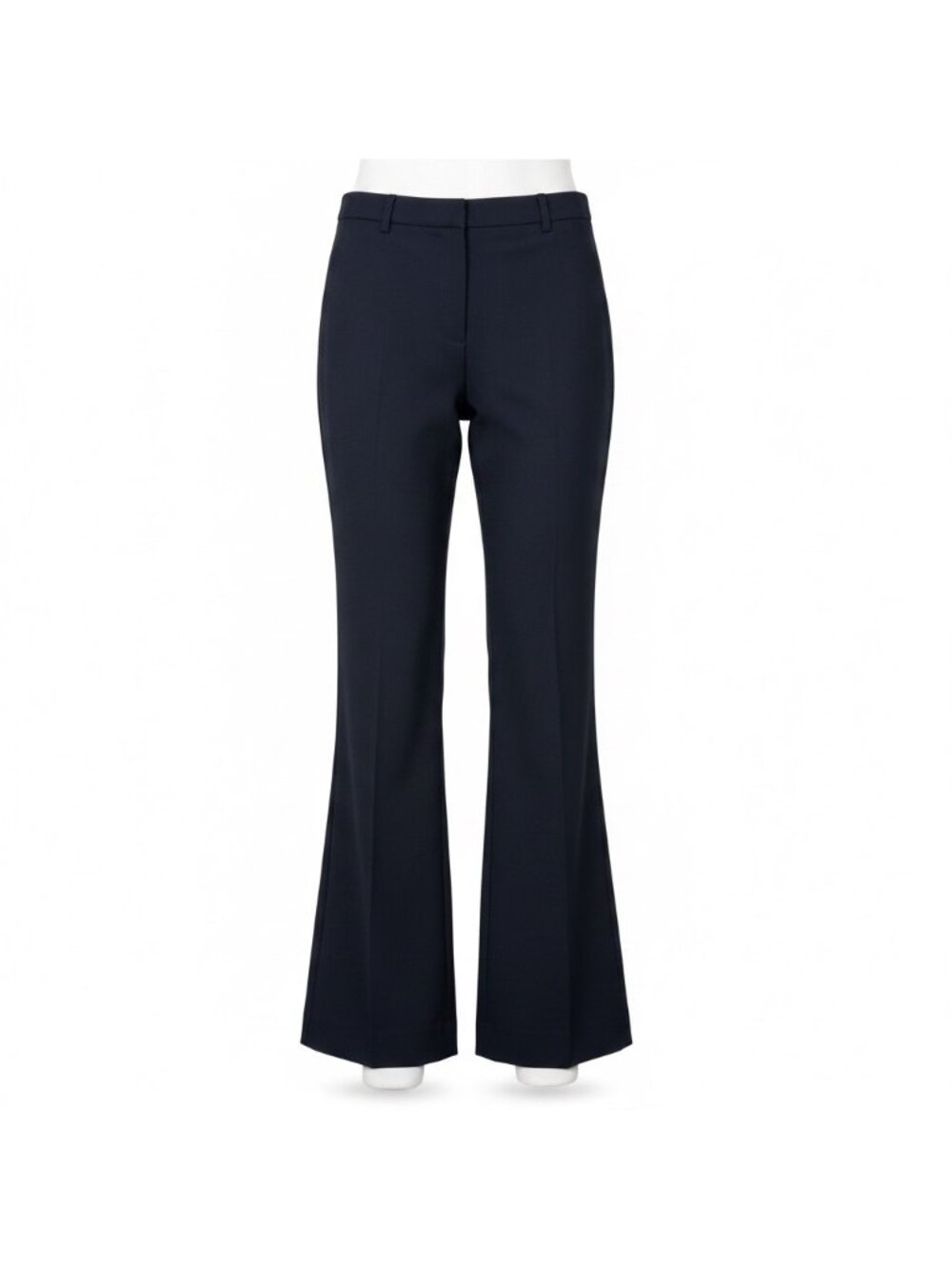 Banana Republic Womens Black Flared Dress Pants Size 14